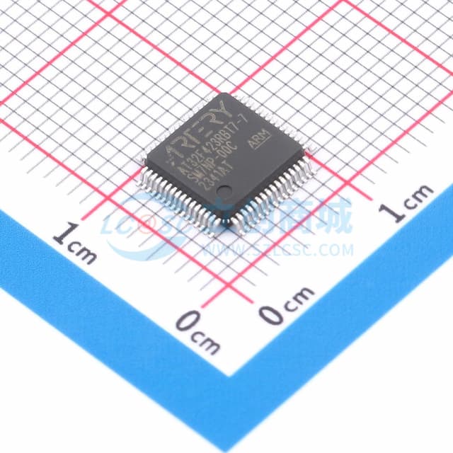 基于ARM 32位Cortex-M4F微控制器，配有闪存、定时器、ADC、通信接口实物图