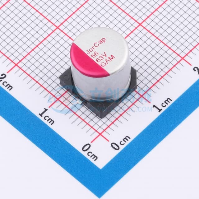 56uF ±20% 63V实物图