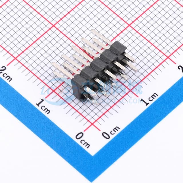 【插件】2x5P 间距:2.54mm 方针 直插实物图