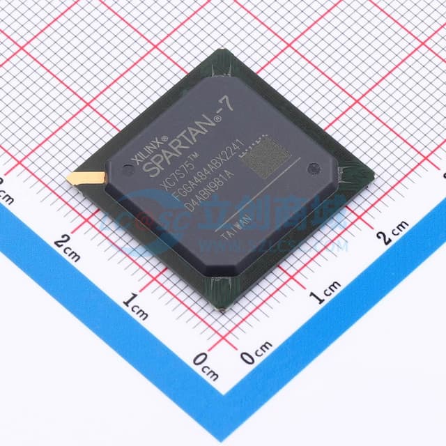 - XC7S75 1FGGA484I实物图