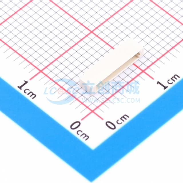 1x10P 间距:0.8mm 卧贴实物图