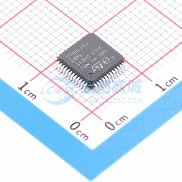 超低功耗8位MCU，具有64 KB Flash、16 MHz CPU和集成EEPROM实物图