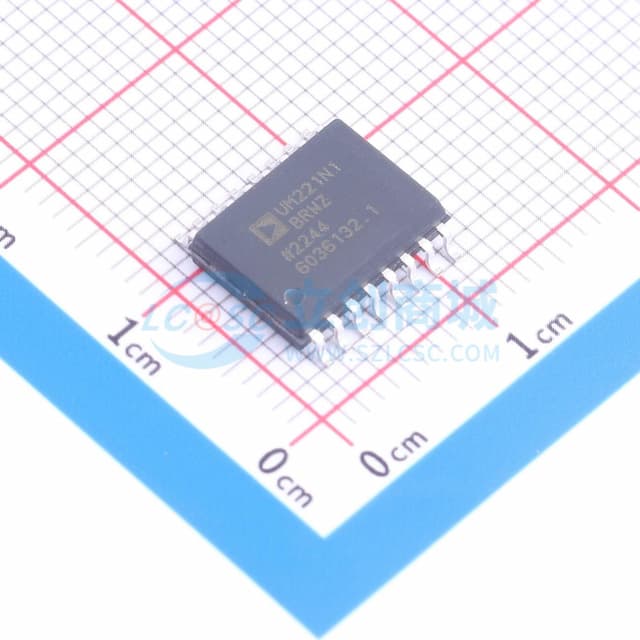 可靠的 5.0 kV rms 双通道数字隔离器、1 个反向通道和 7.8mm 爬电距离实物图